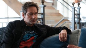 David Duchovny znów założył czerwone kąpielówki. Fani 