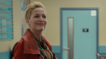 Zobaczcie Gillian Anderson na planie 