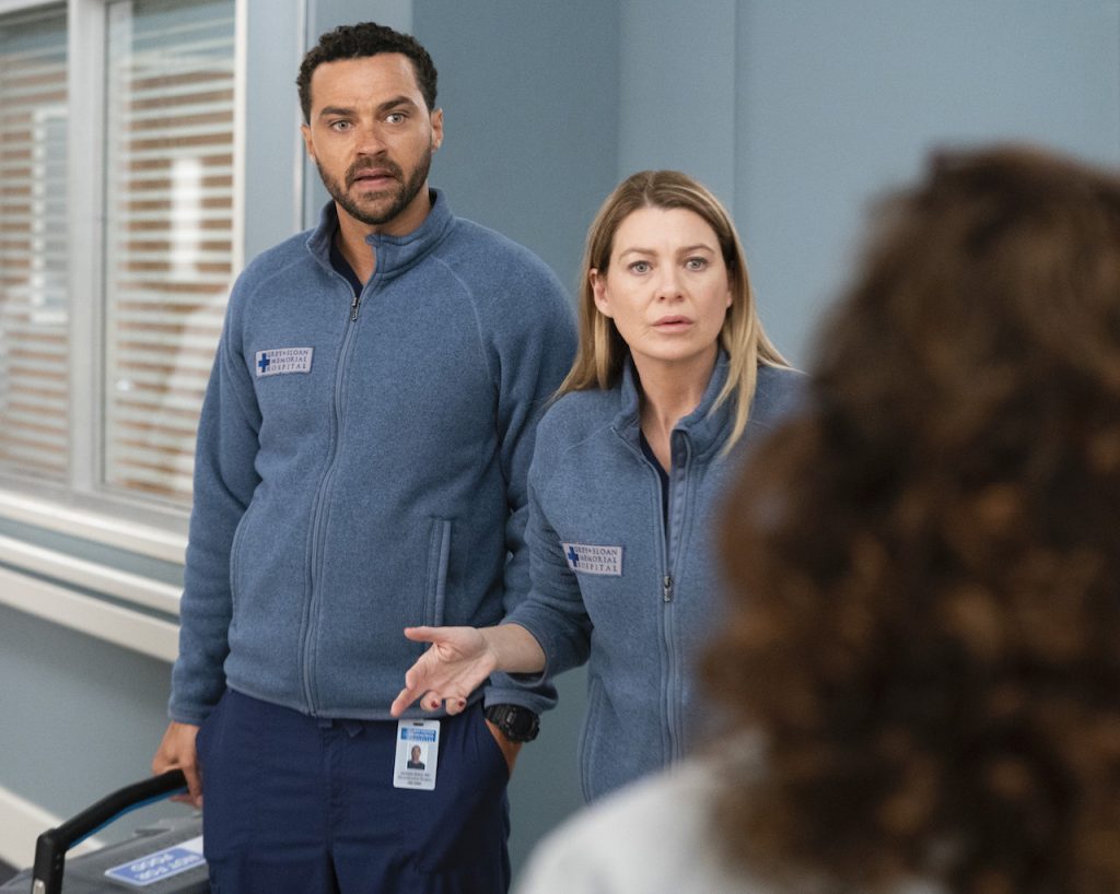 Chirurdzy Ellen Pompeo Jesse Williams odejście