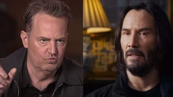 Matthew Perry życzy śmierci Keanu Reevesowi? Aktor z 